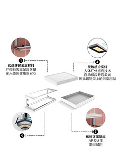 科勒浴室挂件套餐格跃置物架牙刷架漱口杯卷纸架 格跃300mm洗漱套装(CP)