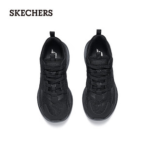 斯凯奇（Skechers）2024年赵露思同款糕糕鞋夏季舒适透气运动休闲女鞋117520 全黑色/BBK 40 尺码偏大，选小一码