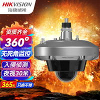 HIKVISION海康威视防爆监控摄像头360度全景200万高清红外夜视摄像机监控器手机远程2XE3125FWD-I 4MM