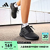 adidas 阿迪达斯 EQ19 RUN随心畅跑舒适跑步运动鞋女阿迪达斯H02046 黑 38(235mm)
