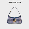 CHARLES & KEITH CHARLES＆KEITH CK2-20270913腋下包马蹄扣饰Gabine法棍包女