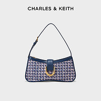 CHARLES & KEITH CHARLES＆KEITH CK2-20270913腋下包马蹄扣饰Gabine法棍包女