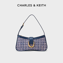 CHARLES & KEITH CHARLES＆KEITH CK2-20270913腋下包马蹄扣饰Gabine法棍包女