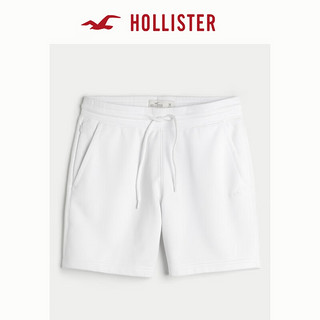 HOLLISTER24春夏美式风宽松休闲抽绳毛圈布短裤男 KI328-4077 白色 S (175/76A)