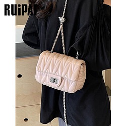 RUIPAI 今年流行包包女新款時尚高級感鏈條單肩小方包網紅斜挎包