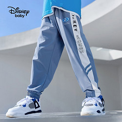 Disney 迪士尼 儿童梭织凉感运动防蚊长裤