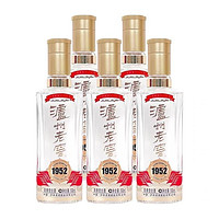 泸州老窖 1952 小酒版 52度浓香型白酒100ML*5瓶