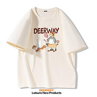 Deerway 德尔惠 女款运动休闲凉感T恤 V541201A775