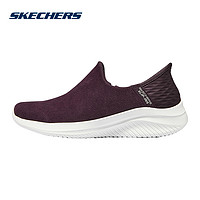 SKECHERS 斯凯奇 SPORT WOMENS女子运动休闲鞋一脚蹬149595/WINE