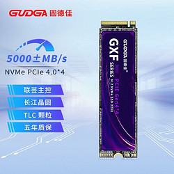 GUDGA 固德佳 GXF M.2 NVMe 512GB PCle4.0 固態硬盤SSD 長江晶圓TLC顆粒
