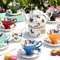 品来运 欧式茶具套装骨瓷英式下午茶茶具陶瓷红茶杯咖啡杯碟美式咖啡具壶
