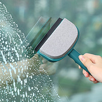双面玻璃清洁刷家用镜子刮窗户玻璃刮洗去污海绵擦汽车玻璃刮水器
