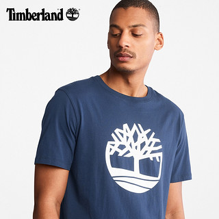 Timberland 2024春夏新品添柏岚Timberland户外男休闲棉质透气短袖T恤