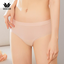 Wacoal 华歌尔 棉质舒适无痕中低腰三角裤女士内裤 WP1500（170/100、红色）