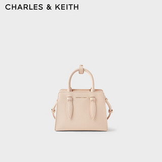 CHARLES & KEITH CHARLES&KEITH插带饰通勤兔耳包托特包手提包斜挎包婚包包女包CK2-50781362