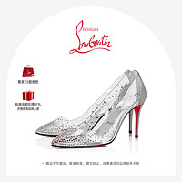 Christian Louboutin CL/路铂廷DEGRA STRASS 85女鞋水晶高跟鞋婚鞋红底鞋