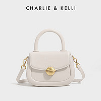 CHARLIE&KELLI CK品牌包包女包2024新款送女友生日礼物潮马鞍包洋气单肩斜挎包