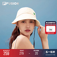 FILA 斐乐 FUSION斐乐潮牌女帽棒球帽2024夏时尚休闲运动帽遮阳帽