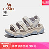 CAMEL 骆驼 女鞋2024夏季新款运动凉鞋女溯溪涉水户外防滑魔术贴沙滩鞋子