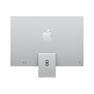Apple iMac 24英寸 4.5K屏 八核M1芯片(8核GPU) 8G 256G SSD 一体式电脑主机 银色 MGPC3CH/A【企业专享】