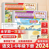 少年智力开发报小学语文报下册2024年春季新版单元复习同步训练小学生读物看图写画