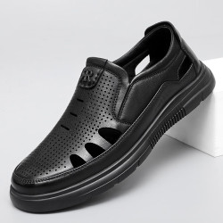 【省200元】老人头男士休闲鞋_老人头(laorentou)皮凉鞋洞洞鞋大凉鞋