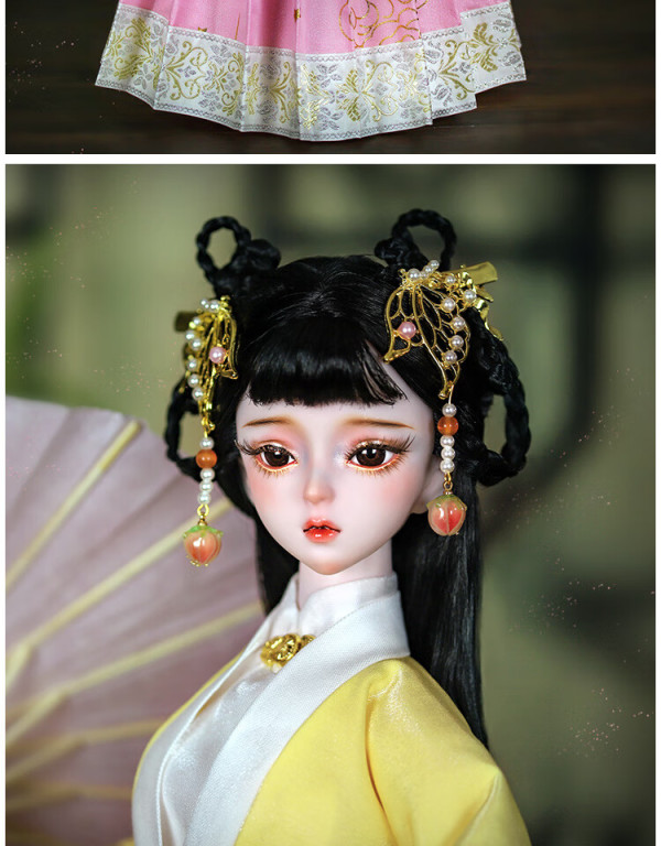 德必胜换装bjd洋娃娃玩偶儿童巴比公主玩具女孩仿真人偶sd女娃女生