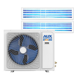 AUX 奥克斯 中央空调大3匹一拖二 一级能效 DLR-H80W(G1)