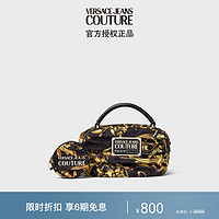 VERSACE 范思哲 Jeans Couture女士印花手提斜跨包 黑色印花 礼物