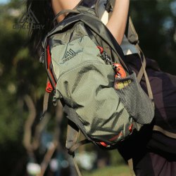 gregory格里高利nano登山包徒步背包通勤轻便冲顶包双肩包18l绿色