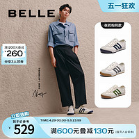 BeLLE 百丽 阿甘鞋休闲鞋男鞋2024夏季透气男士运动鞋8HC01BM4