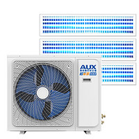 AUX 奥克斯 中央空调 6匹 一拖三 一级能效 两室一厅DLR-H145W(G1)
