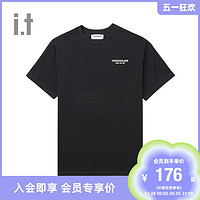 :CHOCOOLATE it :CHOCOOLATE男装圆领短袖T恤2024夏季新款简约休闲半袖002870