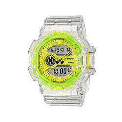 CASIO 卡西欧 G-SHOCK冰韧系列 破冰透明灰防水运动男表GA-400SK-1A9