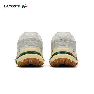 LACOSTE法国鳄鱼女鞋24春夏L003 2K24 系列运动休闲鞋47SFA0122 WG1/米白色/绿色 4 /37