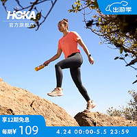 HOKA ONE ONE 男女款阿纳卡帕夏户外徒步鞋ANACAPA BREEZE LOW透气 牛津黄/桃粉-女 38