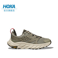 HOKA ONE ONE 男女款夏季透气运动徒步鞋ANACAPA BREEZE LOW防滑 麦青色/橡木白-男 42