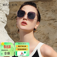 BOLON 暴龙 眼镜度数近视太阳镜墨镜 BL7193C30 1.67灰色偏光