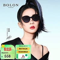 BOLON 暴龙 眼镜24年杨紫同款猫眼β钛太阳镜防晒开车墨镜女潮 BL5090C10