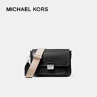 MICHAEL KORS 迈克·科尔斯 迈克.科尔斯（MICHAEL KORS）MK女包 Bradshaw信封包单肩包 哑黑色30S1S2BM2L MESSENGER BLACK