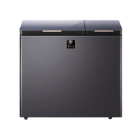 Haier 海尔 冰睿系列 FCD-215GHXEPG 双温双箱冰柜 215L 晶釉蓝