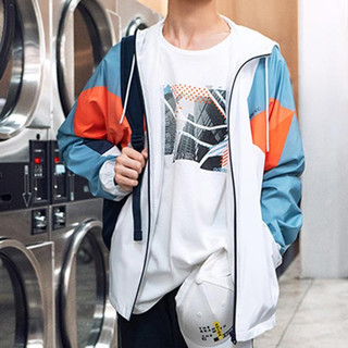 阿迪达斯 （adidas）外套男装 2024户外跑步运动服透气休闲服宽松防风夹克男 HE9915-防风速干- XL 175-195斤