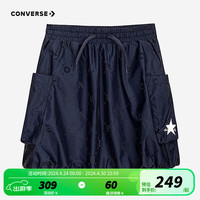 Converse匡威儿童装半身裙2024夏季女童中大童短裙公主裙CNVG-KE-G126 藏青蓝 120/56