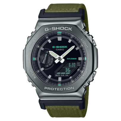 CASIO G-SHOCK系列 44.4毫米石英腕表 GM-2100CB-3A