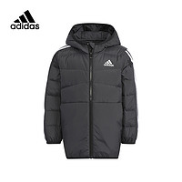 adidas 阿迪达斯 男小童外套秋冬新款运动休闲保暖羽绒服 HM9694