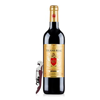 德萨斯堡瑞博 皇家蒂朗原瓶 酒庄直供 西班牙拉曼恰产区 12.5度 干红葡萄酒 单支一瓶装 配开瓶器