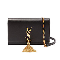 YVES SAINT LAURENT YSL）KATE 粒面皮革链条手拿斜跨链条包 742833BOW0J1000