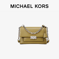 MICHAEL KORS 迈克·科尔斯 礼物MK女包CECE单肩斜挎包链条包 中号 浅橄榄绿色