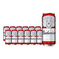 百亿补贴：Budweiser 百威 经典醇正啤酒 500ml*12听