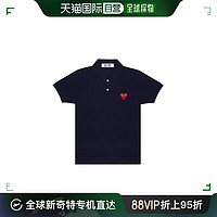 COMME des GARÇONS 日本直邮日潮 PLAY CDG Polo Shirt 藏蓝色 男士XXL码